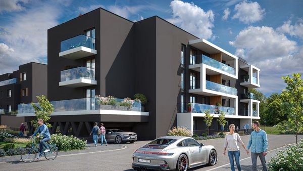 Rzut Krzesławickie Tarasy - Mieszkanie na sprzedaż, Kraków, Wzgórza Krzesławickie, 816245  PLN