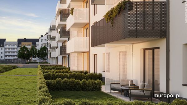 Rzut Zielony Żurawiniec - Mieszkanie na sprzedaż, Poznań, Naramowice, 738618  PLN