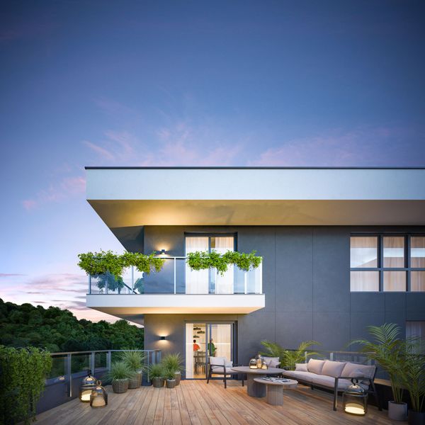 Rzut Wzgórze Krzemionki - Mieszkanie na sprzedaż, Kraków, Podgórze, 1731405  PLN