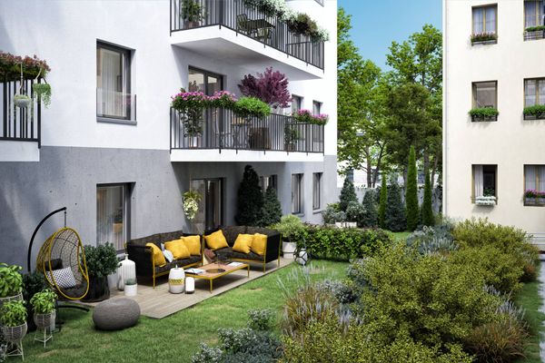 Rzut Rezydencja Śródmiejska - Mieszkanie na sprzedaż, Łódź