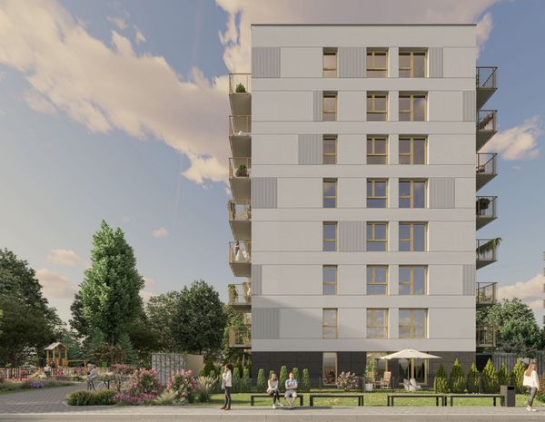 Rzut Mista Kraków - Mieszkanie na sprzedaż, Kraków, Mistrzejowice, 677520  PLN