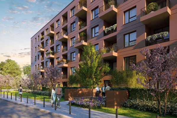 Rzut Osiedle Międzyleska - Mieszkanie na sprzedaż, Wrocław, Krzyki, 857088  PLN