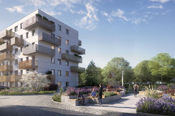 Rzut Moja Retkinia - Mieszkanie na sprzedaż, Łódź, Polesie, 441850  PLN