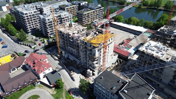 Rzut Panorama 3 Stawy - Mieszkanie na sprzedaż, Katowice, Os. Paderewskiego - Muchowiec, 908547  PLN