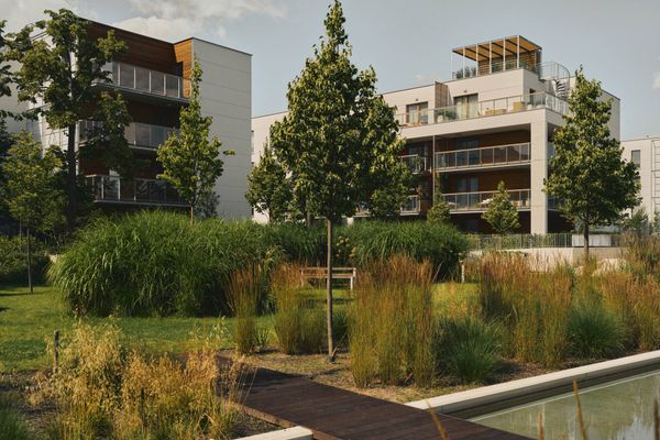 Rzut Nadmorski Dwór - Mieszkanie na sprzedaż, Gdańsk, Brzeźno