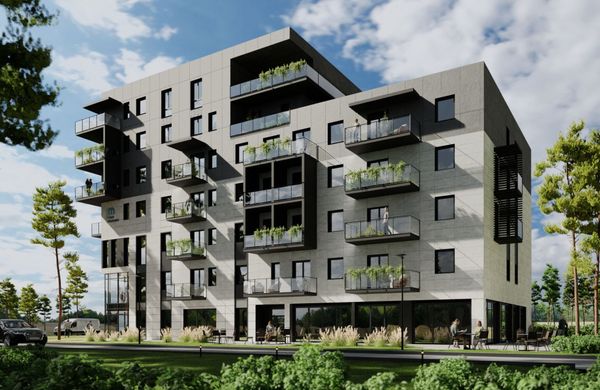 Rzut Ceramika - Mieszkanie na sprzedaż, Bydgoszcz, Bartodzieje-Skrzetusko-Bielawki, 601795  PLN