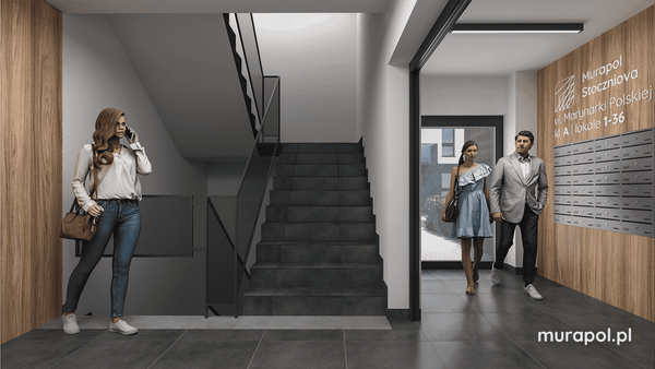 Rzut Murapol Stoczniova - Mieszkanie na sprzedaż, Gdańsk, Młyniska, 611375  PLN