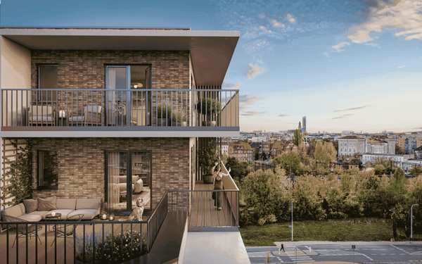 Rzut Nowe Promenady - Mieszkanie na sprzedaż, Wrocław, Psie Pole, 656476  PLN