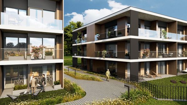 Rzut Omega Lake Apartments - Mieszkanie na sprzedaż, Olsztyn, Dajtki, 810570  PLN