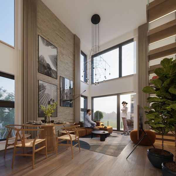 Rzut Look Up House - Mieszkanie na sprzedaż, Kraków, Prądnik Biały