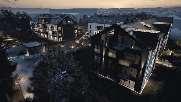 Rzut Sosnowiecka Park - Mieszkanie na sprzedaż, Kraków, Bronowice