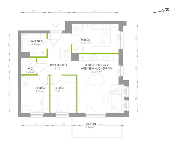 Rzut Południe Vita - B3.02.25