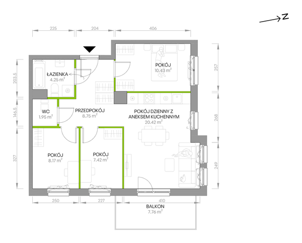 Rzut Południe Vita - B4.02.30