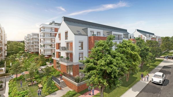 Rzut Perspektywa - Mieszkanie na sprzedaż, Gdańsk, Aniołki, 1865123  PLN