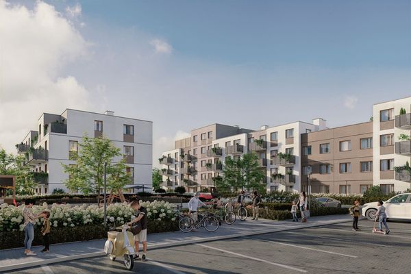 Rzut Piastova Osada - Mieszkanie na sprzedaż, Warszawa, Ursus, 806090  PLN