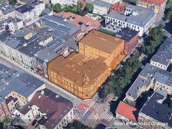 Rzut [T16573] Słowiańska 26, ul. Krasińskiego 20 - T16573