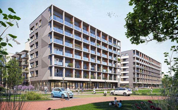 Rzut Apartamenty Rudnickiego - Mieszkanie na sprzedaż, Warszawa, Bielany, 587160  PLN