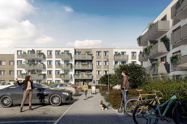 Rzut Piastova Osada - Mieszkanie na sprzedaż, Warszawa, Ursus, 552330  PLN