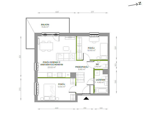 Rzut Południe Vita - B6.01.24