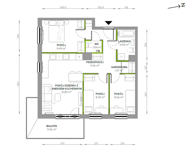 Rzut Południe Vita - B6.02.36