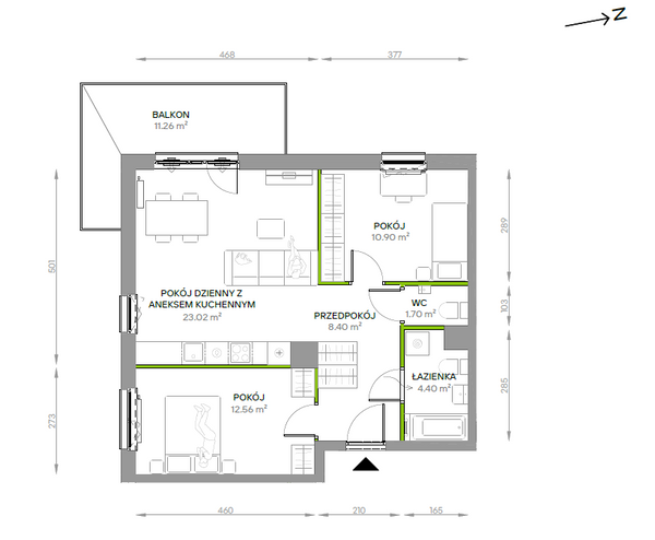 Rzut Południe Vita - B6.04.63