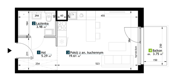 Rzut Stacja Rembertów - AA0305