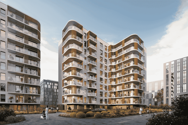 Rzut Mieszkaj w Mieście – Przy Bonarce - Mieszkanie na sprzedaż, Kraków, Podgórze Duchackie, 855000  PLN