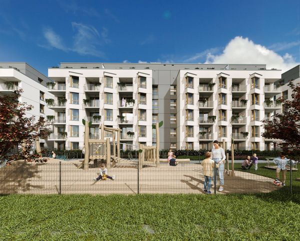 Rzut Miasteczko Nova Fala - Mieszkanie na sprzedaż, Gdynia, Cisowa, 501562  PLN