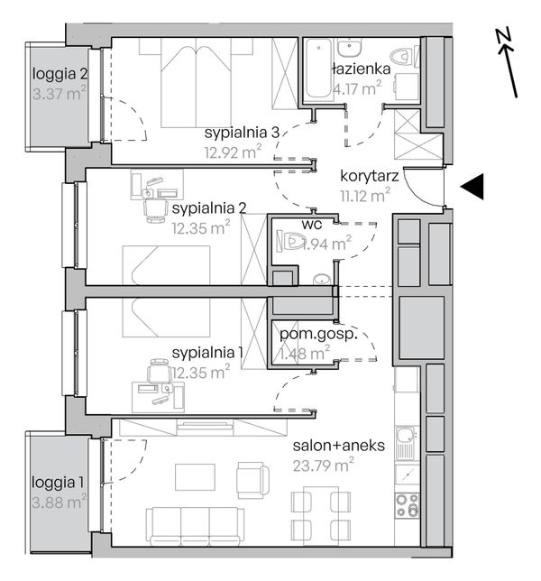 Rzut Legnicka Vita - L1/10/105