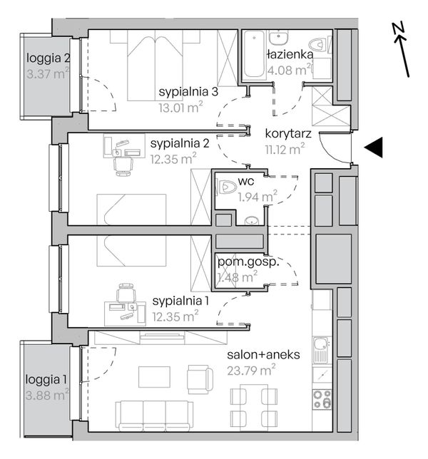 Rzut Legnicka Vita - L1/15/148