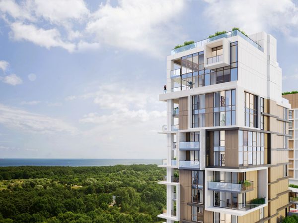 Rzut Bulvar Apartments - Mieszkanie na sprzedaż, Gdańsk, Przymorze, 1574003  PLN