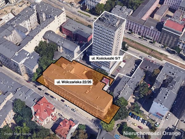 Rzut [T05767] Wólczańska 22 - T05767