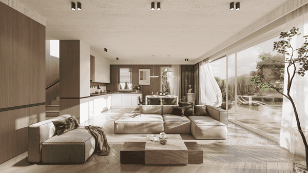 Rzut Oaza Kosmatki - Dom na sprzedaż, Warszawa, Wawer