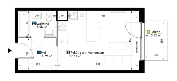 Rzut Stacja Rembertów - AA0304