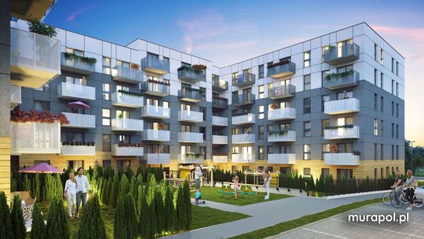 Rzut Murapol Apartamenty na Wzgórzu - Mieszkanie na sprzedaż, Sosnowiec, Sielec, 335297  PLN