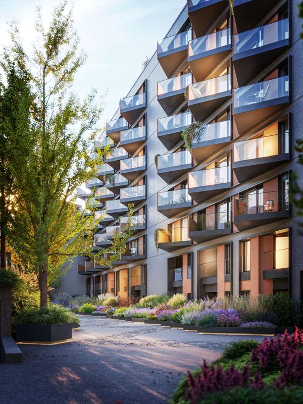 Rzut Apartamentowiec Ogrodowa 12 - Mieszkanie na sprzedaż, Poznań, 905205  PLN