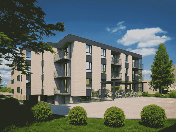 Rzut Trybuny Ludów 3 - Mieszkanie na sprzedaż, Kraków, Podgórze Duchackie, 676639  PLN