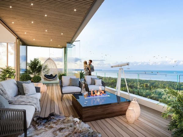 Rzut Bulvar Apartments - Mieszkanie na sprzedaż, Gdańsk, Przymorze, 1838098  PLN