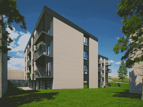 Rzut Trybuny Ludów 3 - Mieszkanie na sprzedaż, Kraków, Podgórze Duchackie, 735228  PLN