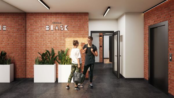 Rzut Osiedle Blask - Mieszkanie na sprzedaż, Łódź, Bałuty