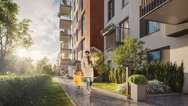 Rzut Osiedle Blask - Mieszkanie na sprzedaż, Łódź, Bałuty