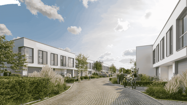 Rzut Oaza Kosmatki - Dom na sprzedaż, Warszawa, Wawer