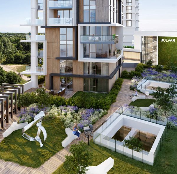 Rzut Bulvar Apartments - Mieszkanie na sprzedaż, Gdańsk, Przymorze, 1847102  PLN