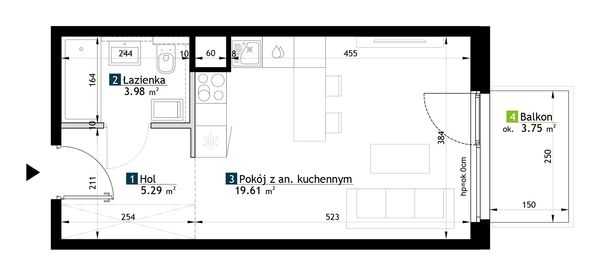 Rzut Stacja Rembertów - AA0205