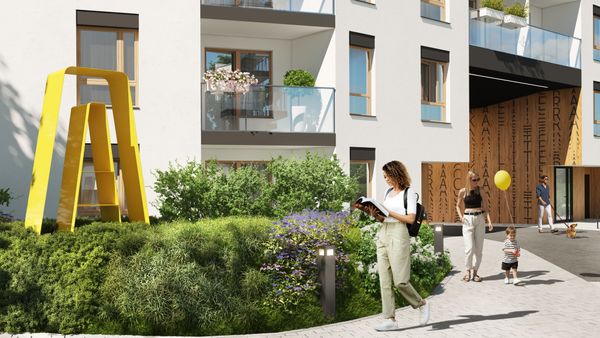 Rzut Apartamenty Literacka - Mieszkanie na sprzedaż, Warszawa, Żoliborz, 645000  PLN