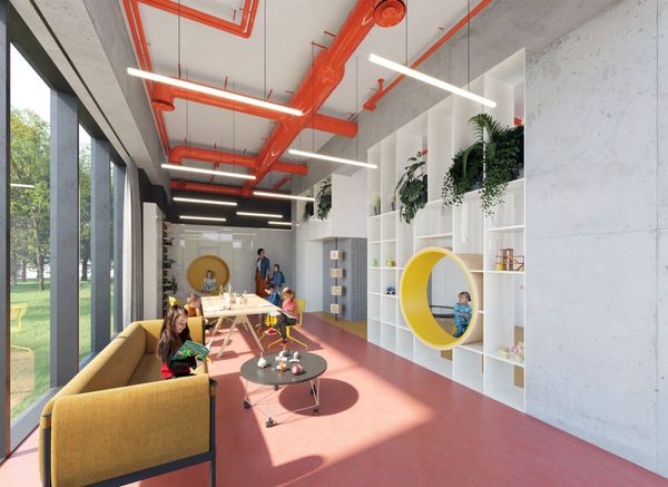 Rzut Pierwsza Dzielnica - Mieszkanie na sprzedaż, Katowice, Bogucice, 464380  PLN