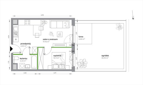 Rzut Sochaczewska Vita - 1/A/1/7