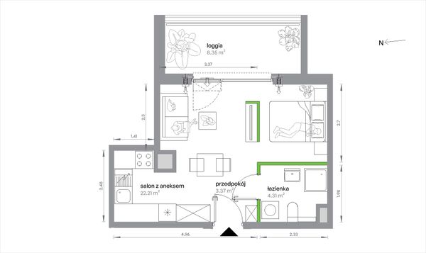 Rzut Sochaczewska Vita - 1/A/4/3