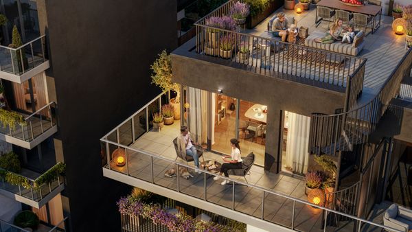 Rzut Osiedle Blask - Mieszkanie na sprzedaż, Łódź, Bałuty