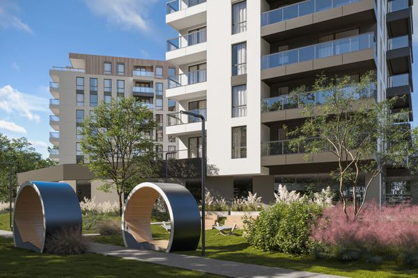 Rzut Park Medyków - Mieszkanie na sprzedaż, Katowice, Ligota